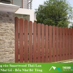 hàng rào gỗ smartwood scg thái lan