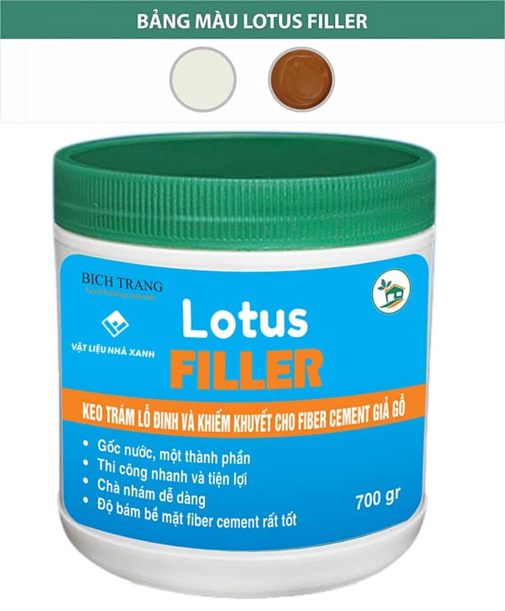 Giá keo trám trét lỗ vít và xử lý khiếm khuyết Lotus Filler