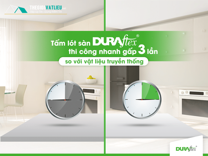 Tấm Cemboard Việt Nam Duraflex làm sàn trần vách ngăn