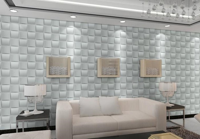 Tấm ốp tường 3D mang đến vẻ thẩm mỹ, sang trọng cho không gian nhà bạn
