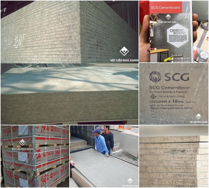 Cách nhận diện tấm Cement Board SCG chính hãng.