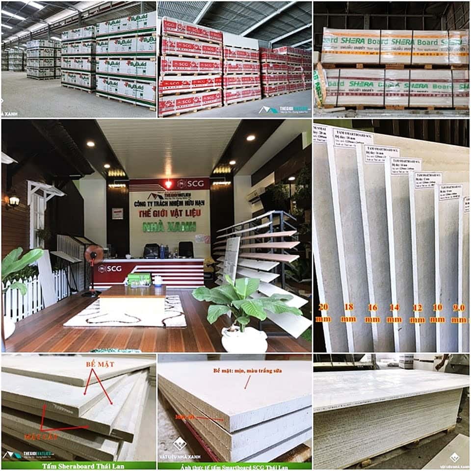 Tấm Cemboard 10mm Làm Tường Ngăn 26 tong kho ban tam cemboard
