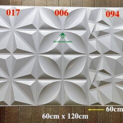 Tấm Ốp Tường 3D Nhựa PVC - Tấm Nhựa 3D Ốp Tường 17 mau tam op tuong 3d nhua pvc 3