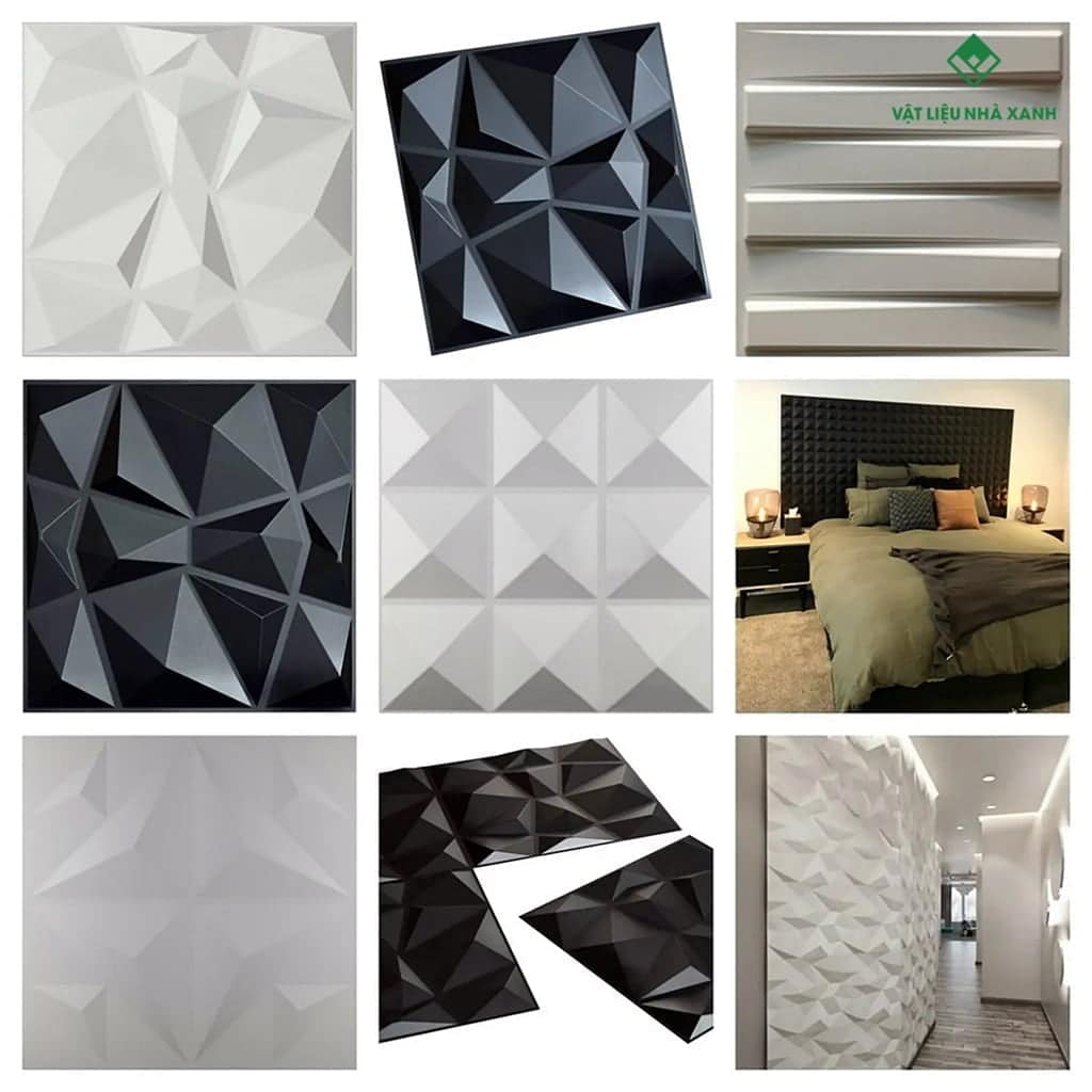 Tấm Ốp Tường 3D Nhựa PVC - Tấm Nhựa 3D Ốp Tường 34 tam op tuong 3d nhua pvc 22