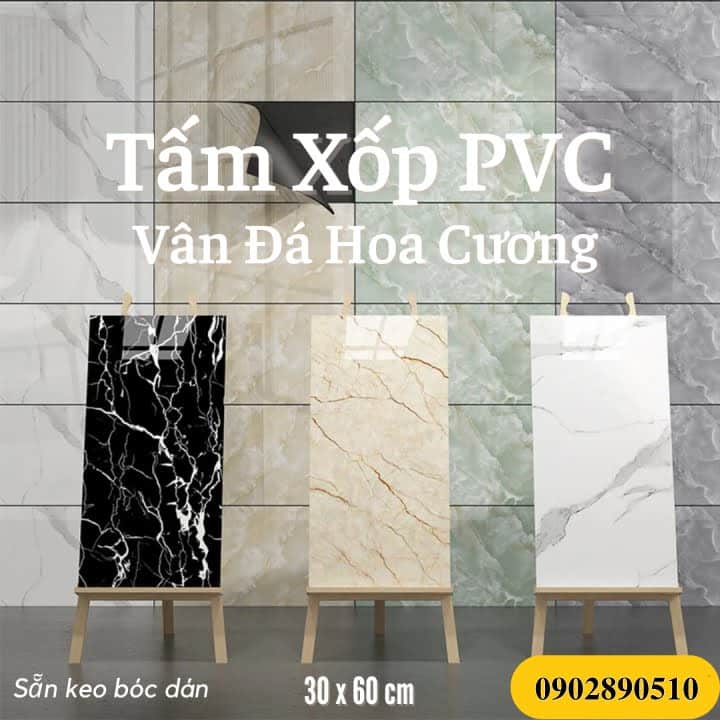 Giá tấm xốp nhựa PVC vân đá có khác nhau