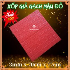 xop dan tuong gia gach mau do