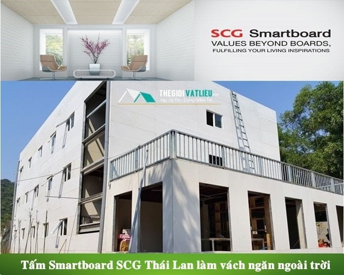 Giá tấm xi măng Smartboard SCG Thái Lan sỉ và lẻ tại Hà Nội