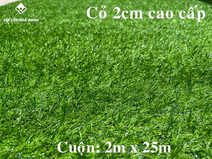 giá thảm cỏ nhân tạo 2cm cao cấp