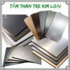 Tấm Ốp Than Tre Vân Kim Loại - Tấm Ốp Đa Năng Phủ Film Kim Loại