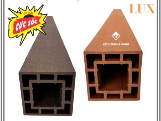 lam hop go nhua ngoai troi 120mm x 120mm LUX