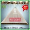 Tấm Nhựa Lót Sàn Chịu Lực Màu Nâu Xám TT