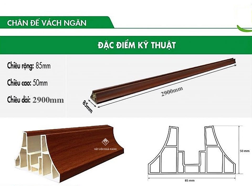 Giá Tấm Vách Ngăn Nhựa 2 Mặt Nhà Xanh - Khuyến Mãi Mới Nhất 2025 35 gia tam vach ngan nhua gia go 2 mat 21