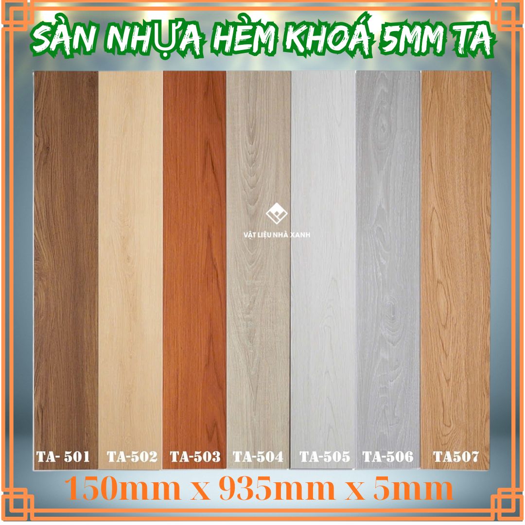 Sàn Nhựa Hèm Khóa 5mm Vân Gỗ Có Đế IPXE TA 16 Sàn Nhựa Hèm Khóa 5mm Vân Gỗ Có Đế IPXE TA