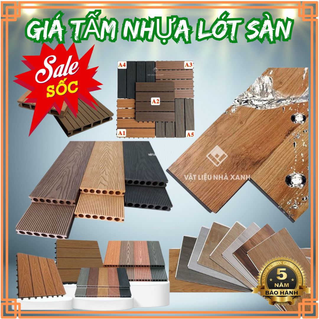 Giá Tấm Nhựa Lót Sàn Trong Nhà Ngoài Trời Khuyến Mãi 126 gia tam nhua lot san nha