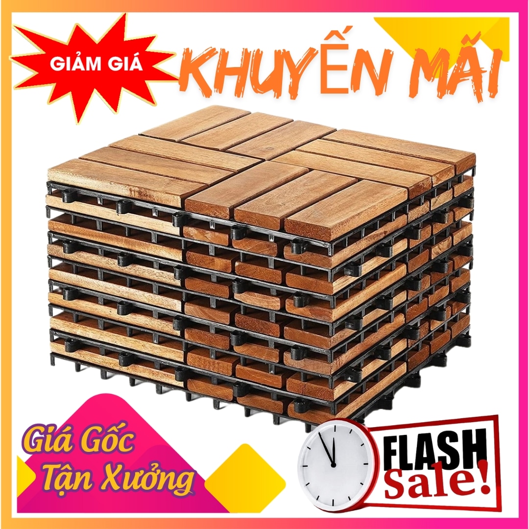 Vỉ Lót Sàn Gỗ Tràm Bông Vàng Giá Bao Nhiêu?