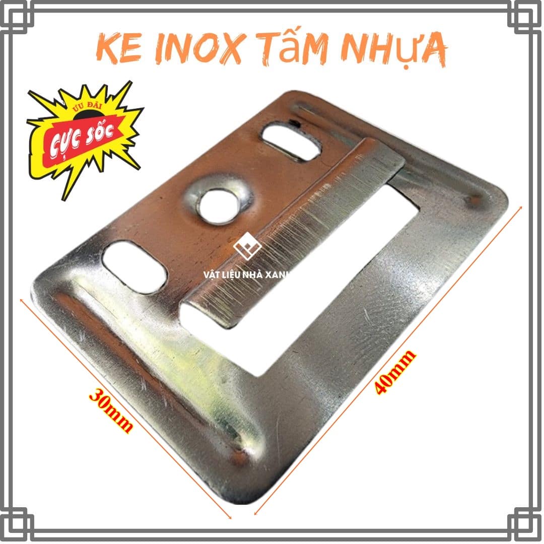 Quy Cách Của Ke Inox Thi Công Tấm Nhựa