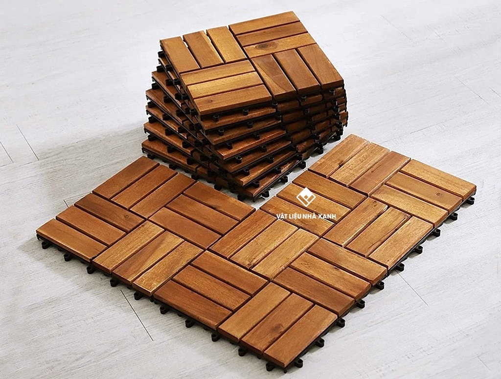 Quy Cách Vỉ Lót Sàn Gỗ Tràm Bông Vàng