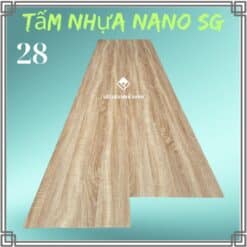 Trần Nhựa Nano Phẳng 54 tam nhua nano sg 28