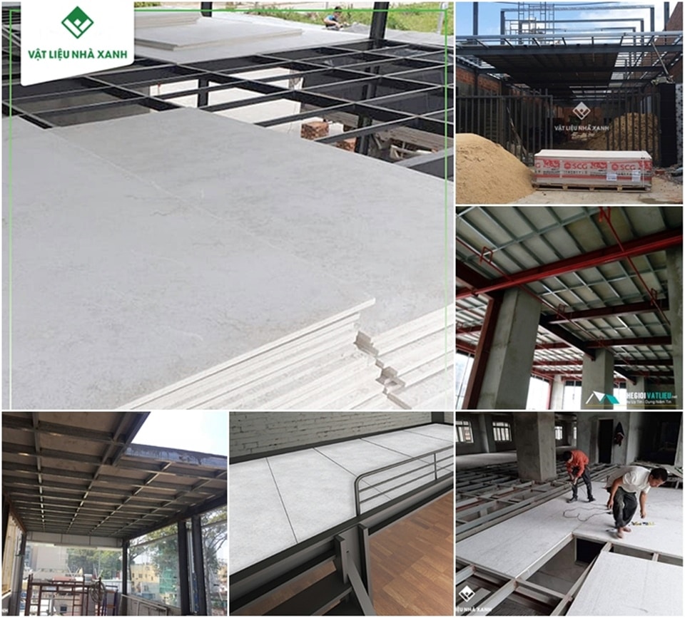 Công Trình Sử Dụng Tấm Cemboard Tại Bình Dương