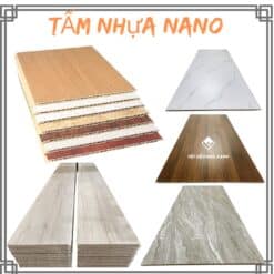 Tấm Ốp Tường 3D Nhựa PVC - Tấm Nhựa 3D Ốp Tường 65 tấm nhựa Nano phẳng