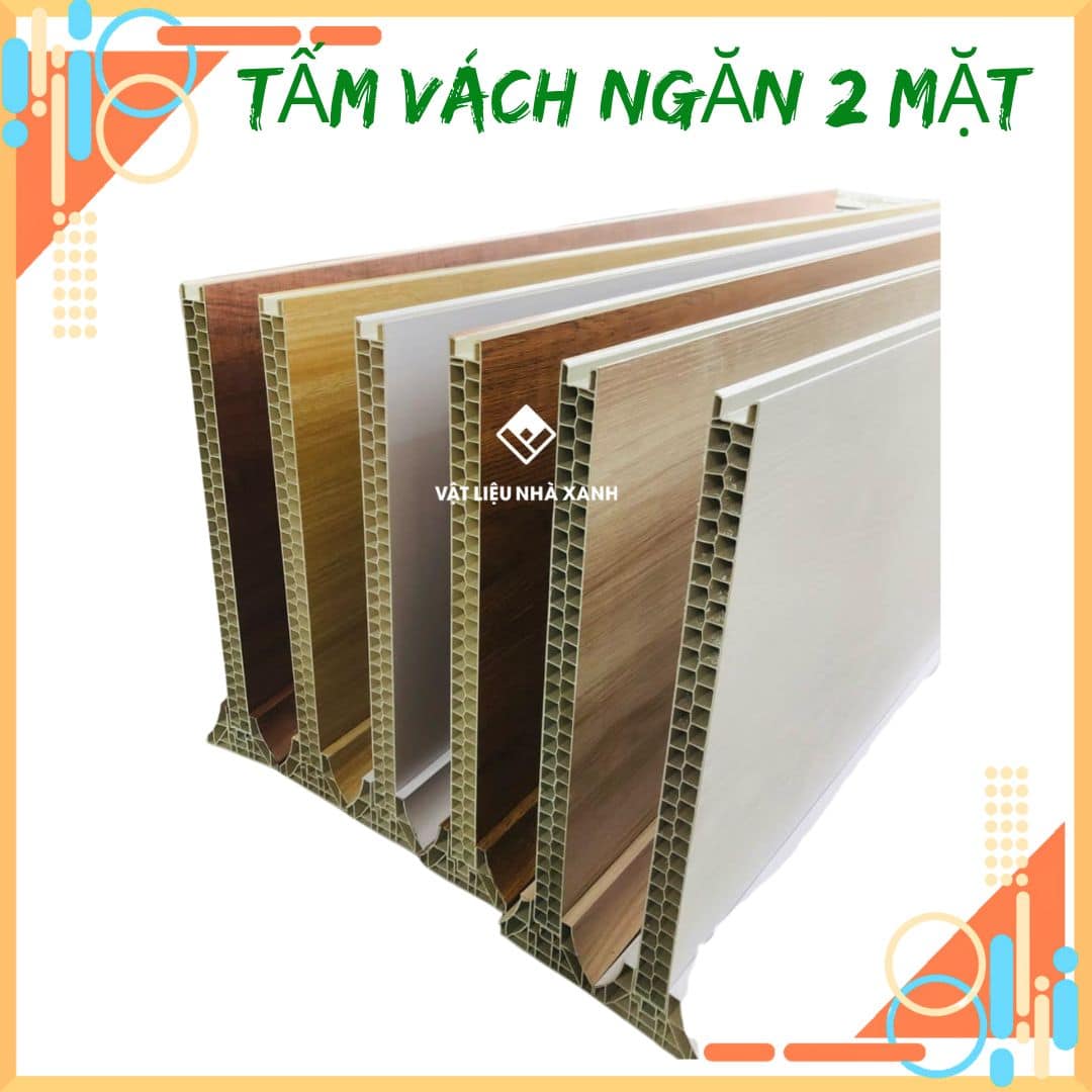 Tấm Vách Ngăn Nhựa 2 Mặt