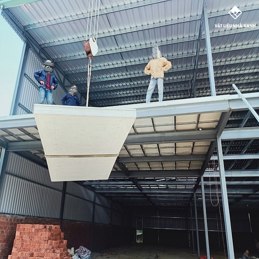 Tấm Cemboard 14mm Lót Sàn Gác Lửng, Sàn Nhẹ, Nhà Lắp Ghép 24 tam cemboard 14mm 26