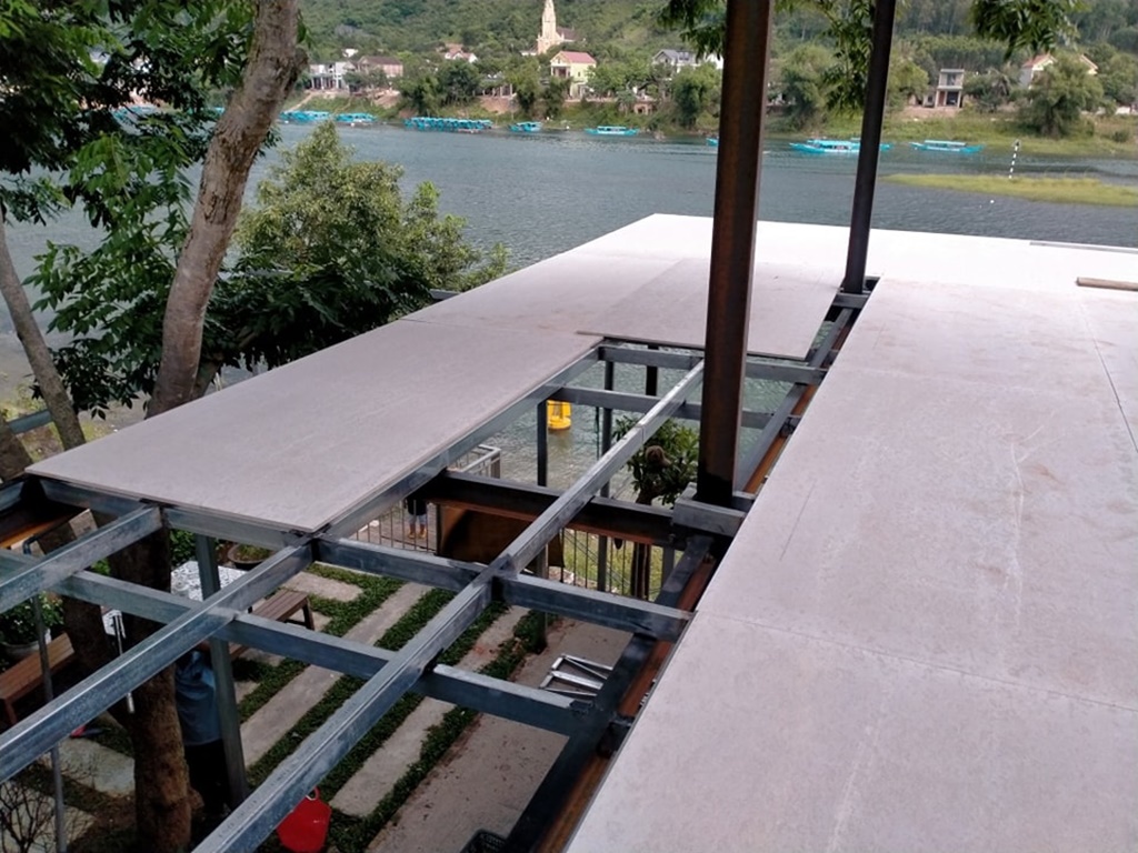 Tấm Cemboard 14mm Lót Sàn Gác Lửng, Sàn Nhẹ, Nhà Lắp Ghép 25 tam cemboard 14mm 5