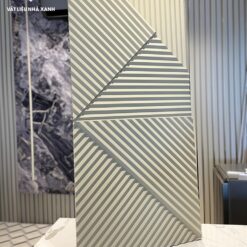 tam PU 3d van mosaic tam giac 3