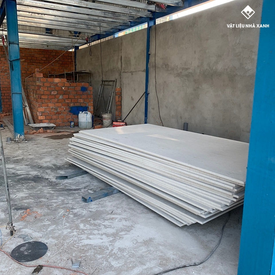 tam cemboard 15mm lam san khung thep