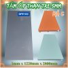 Tấm Ốp Than Tre 5mm Vân PET Màu Đơn Sắc Mã C