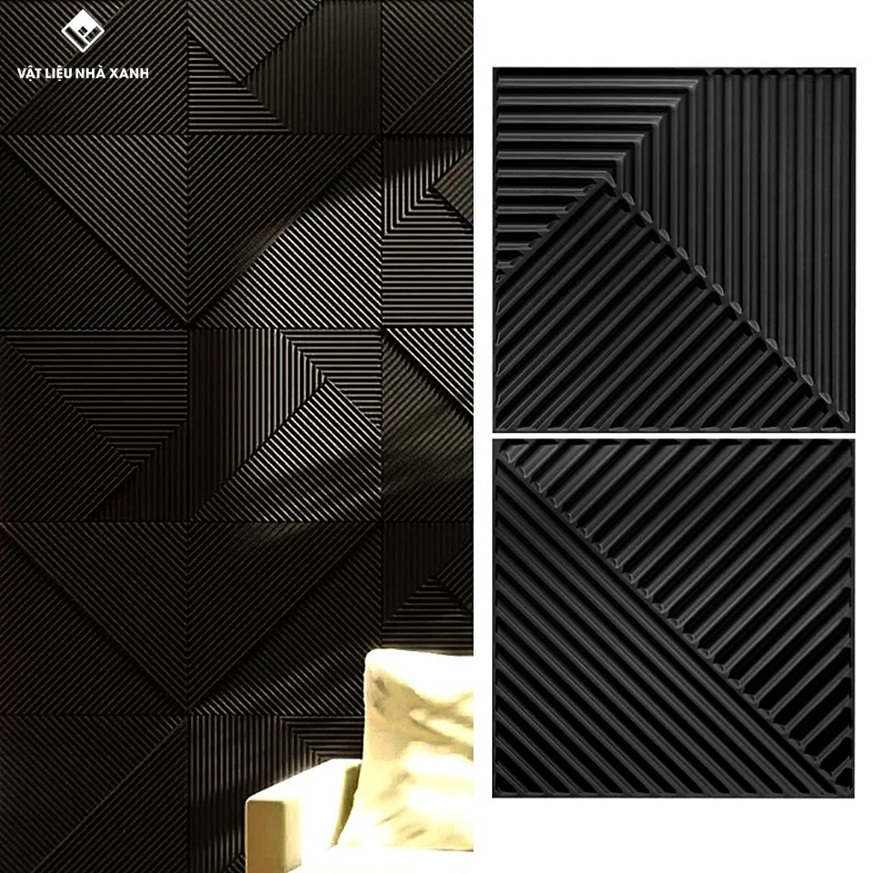 tam op tuong PU 3d van mosaic tam giac 1