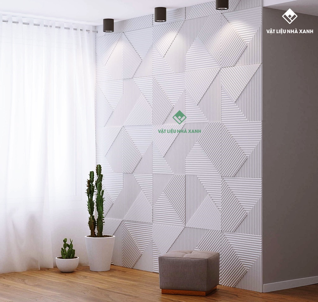 tam op tuong PU 3d van mosaic tam giac 10