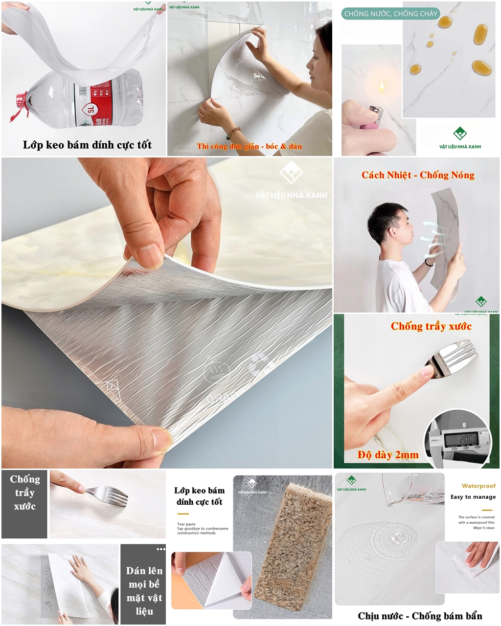 xop dan tuong PVC van da 77