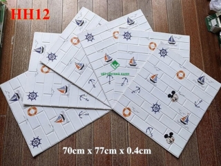Xốp dán tường hoạt hình cho bé xop dan tuong hoat hinh cho be 2