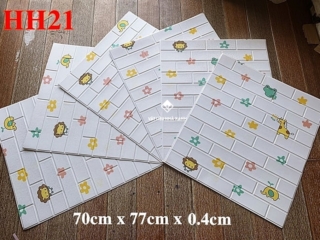 Xốp dán tường hoạt hình cho bé xop dan tuong hoat hinh cho be 5