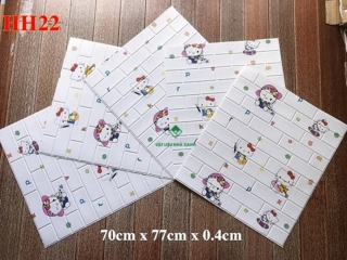 Xốp dán tường hoạt hình cho bé xop dan tuong hoat hinh cho be 6
