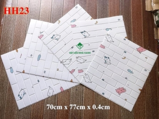 Xốp dán tường hoạt hình cho bé xop dan tuong hoat hinh cho be 7