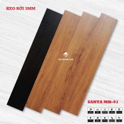 Sàn Nhựa Dán Keo Giả Gỗ 3mm TA 14 san nhua dan keo 3mm gia go 2