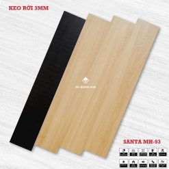 Sàn Nhựa Dán Keo Giả Gỗ 3mm TA 11 san nhua dan keo 3mm gia go 5