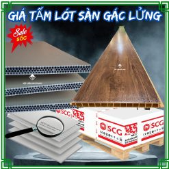 Giá Tấm Lót Sàn Gác Lửng: Tấm ECO, Cemboard, Nhựa Chịu Lực 30 gia tam lot san gac lung