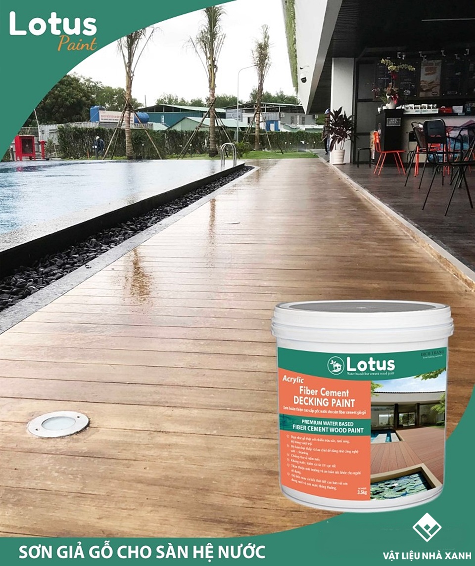 Sơn Lót Giả Gỗ Lotus Primer Paint 6 son lot gia go lotus 53