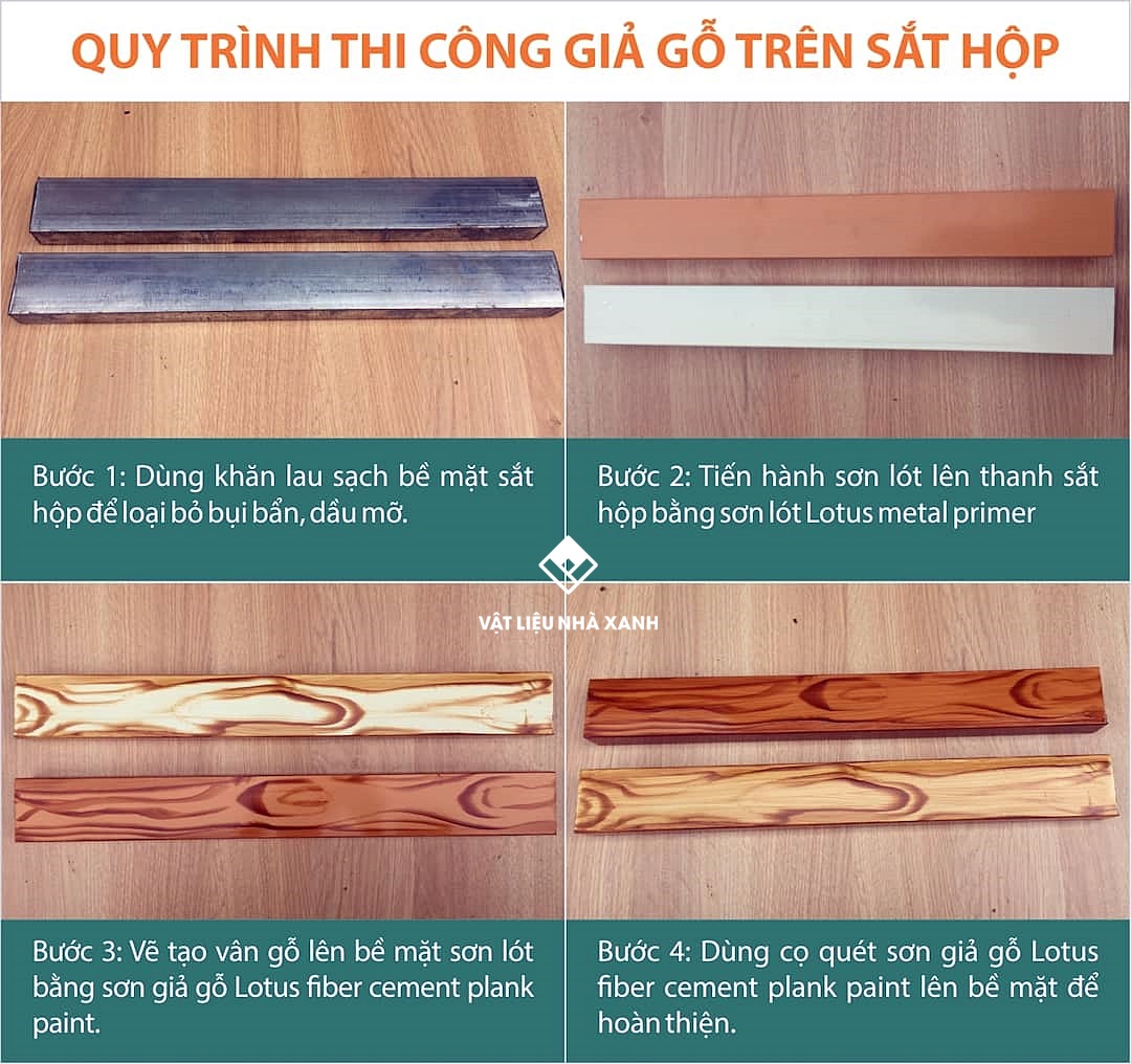 Sơn Lót Trên Sắt Mạ Kẽm Lotus Metal Coat Primer Gốc Nước 12 son lot tren sat ma kem 14
