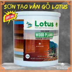Sơn Tạo Vân Gỗ Lotus Wood Plank Paint
