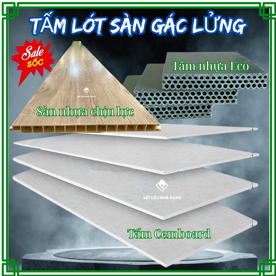 Tấm Nhựa Làm Sàn Gác Lửng
