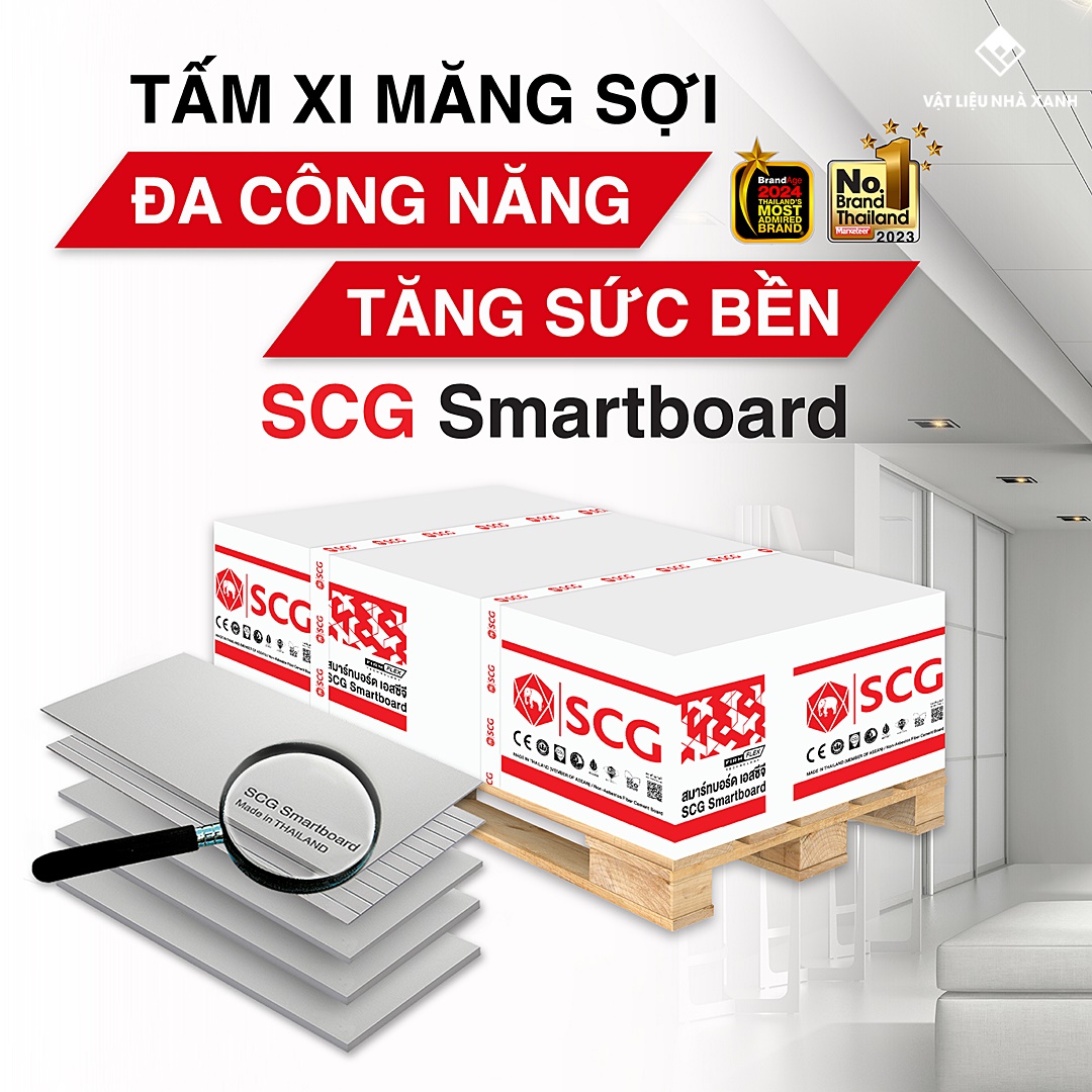 Tấm Xi Măng Lót Sàn Làm Tường Vách Trần Chống Cháy Chịu Nước