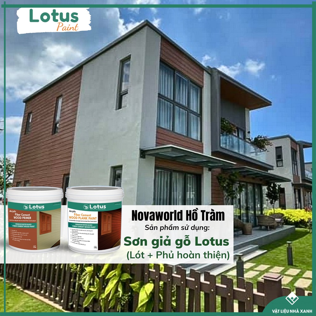 Sơn Giả Gỗ Trên Tường Xi Măng Bề Mặt Cột Bê Tông 17 son gia go tren tuong xi mang be tong 11