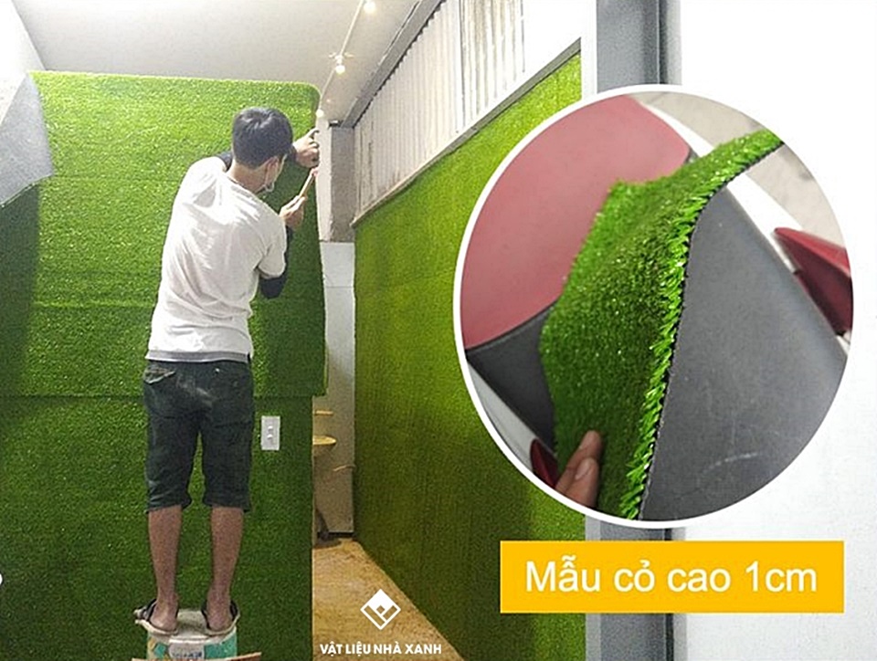 Thảm Cỏ Nhân Tạo 1cm 38 tham co nhan tao 1cm 4