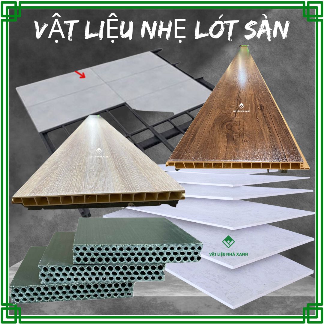 Vật Liệu Nhẹ Làm Gác Lửng Nhà Trọ Gác Xép Nâng Tầng