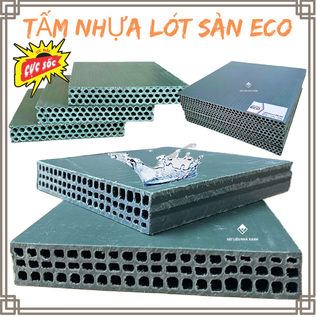So Sánh Tấm Sàn Nhựa Chịu Lực Và Tấm Nhựa Lót Sàn ECO: Nên Chọn Loại Nào? 4 tam nhua lot san ECO 180