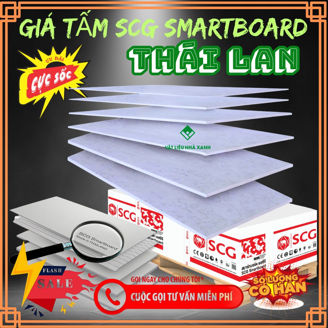 giá tấm scg smartboard thái lan